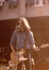 Kier with The Lines at Rally Against the Draft, NU Admin Center, 5/12/79