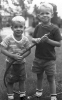 Nate and Kier with hose